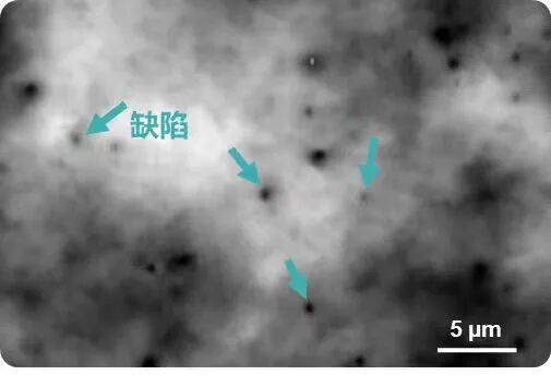 InGaN 多量子阱的 CL 强度图